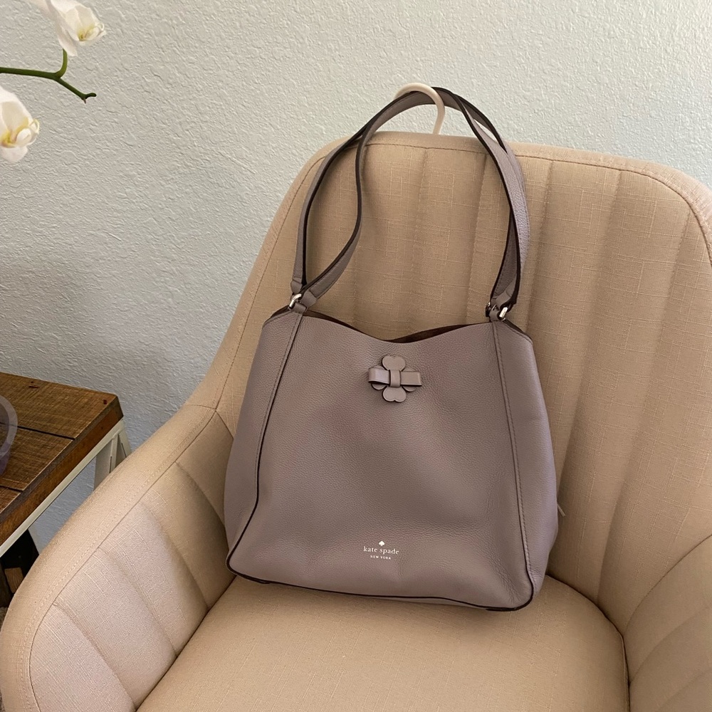 Kate Spade shoulder bag, gray